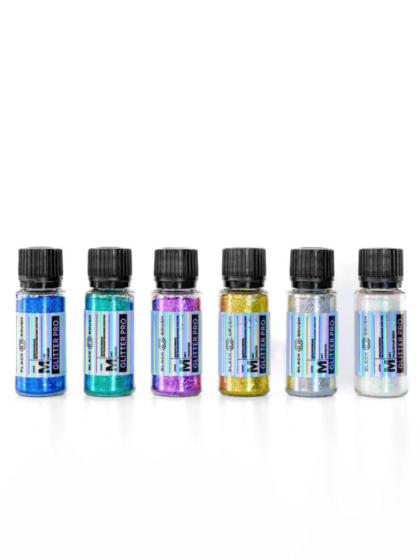 Набор глиттеров BLACK BRUSH GLITTER PRO